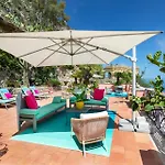 Vila Luxury With Private Pool - Sea & Mount Etna Views - Historic Center - 5 Bedroom Configuration Taormina