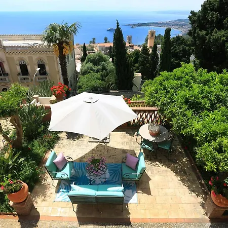 Luxury With Private Pool - Sea & Mount Etna Views - Historic Center - 5 Bedroom Configuration Villa Taormina
