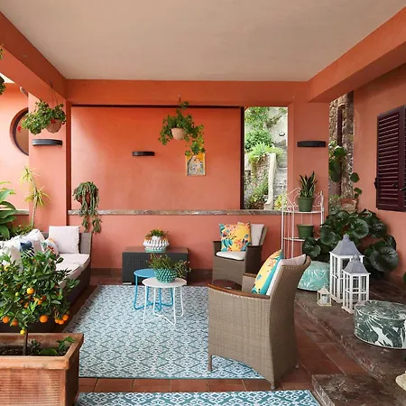 Luxury With Private Pool - Sea & Mount Etna Views - Historic Center - 5 Bedroom Configuration * Taormina