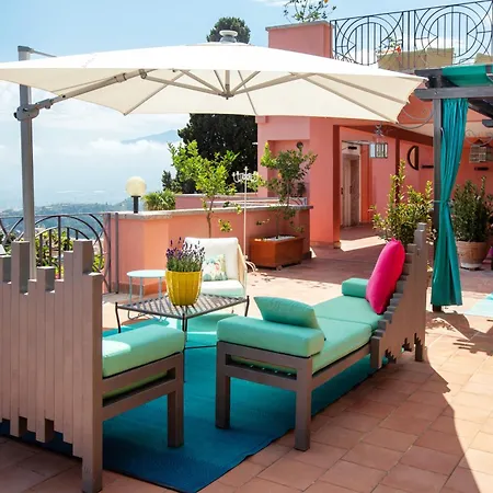 Luxury With Private Pool - Sea & Mount Etna Views - Historic Center - 5 Bedroom Configuration *