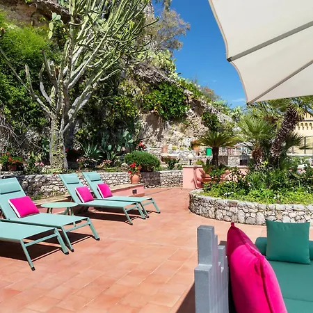 Villa Luxury With Private Pool - Sea & Mount Etna Views - Historic Center - 5 Bedroom Configuration Taormina