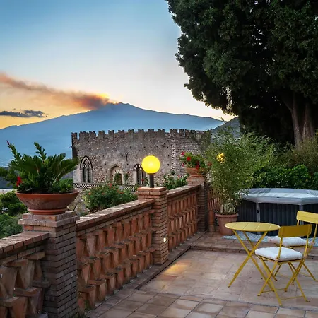 Villa Luxury With Private Pool - Sea & Mount Etna Views - Historic Center - 5 Bedroom Configuration
