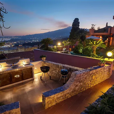 Villa Luxury With Private Pool - Sea & Mount Etna Views - Historic Center - 5 Bedroom Configuration